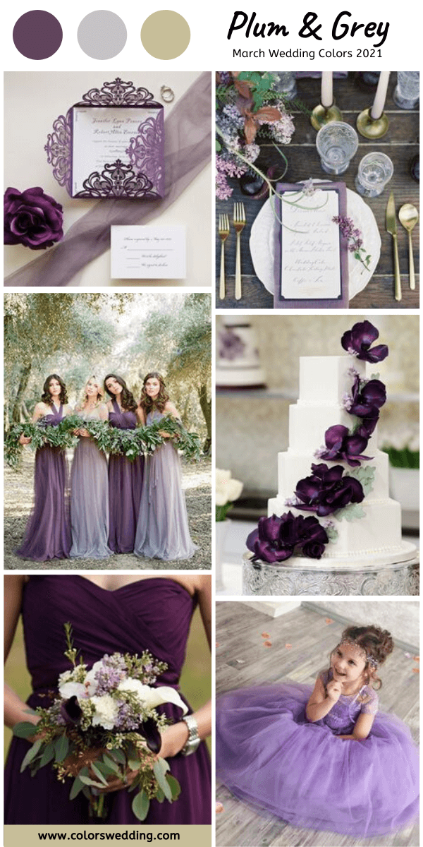 Colors Wedding | Best 8 March Wedding Color Palettes for 2021